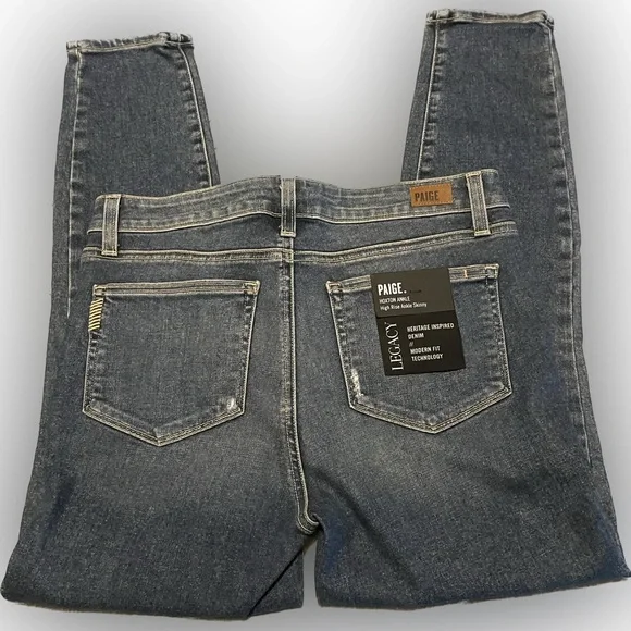 NWT Paige Hoxton High Rise Ankle Skinny - Picture 3 of 10
